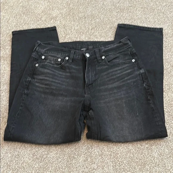 American Eagle Super High Rise Ankle Straight - Picture 1 of 4